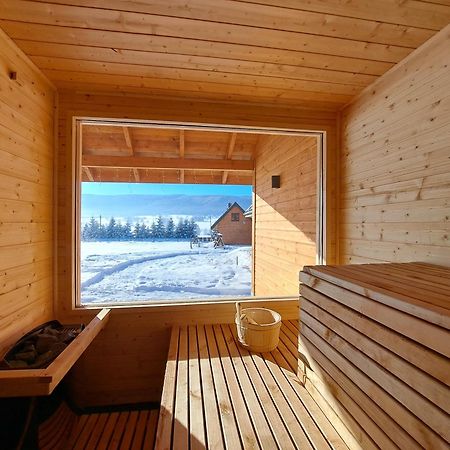 Osada Orlica Klimatyczne Domki Z Widokiem Na Gory I Termalnym Spa Sauna Jacuzzi 4 Km Od Zieleniec Ski Arena Lasowka Dış mekan fotoğraf