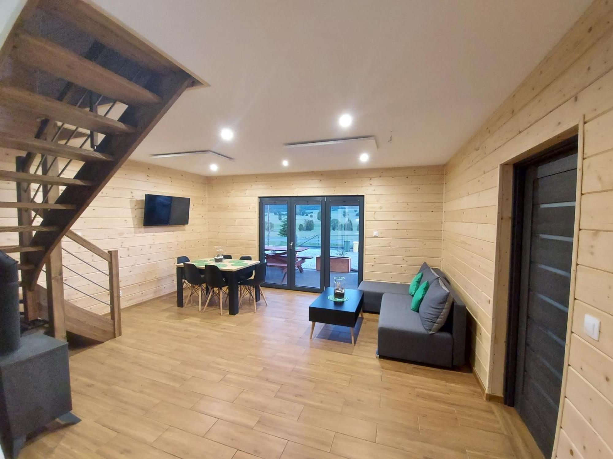 Osada Orlica Klimatyczne Domki Z Widokiem Na Gory I Termalnym Spa Sauna Jacuzzi 4 Km Od Zieleniec Ski Arena Lasowka Dış mekan fotoğraf