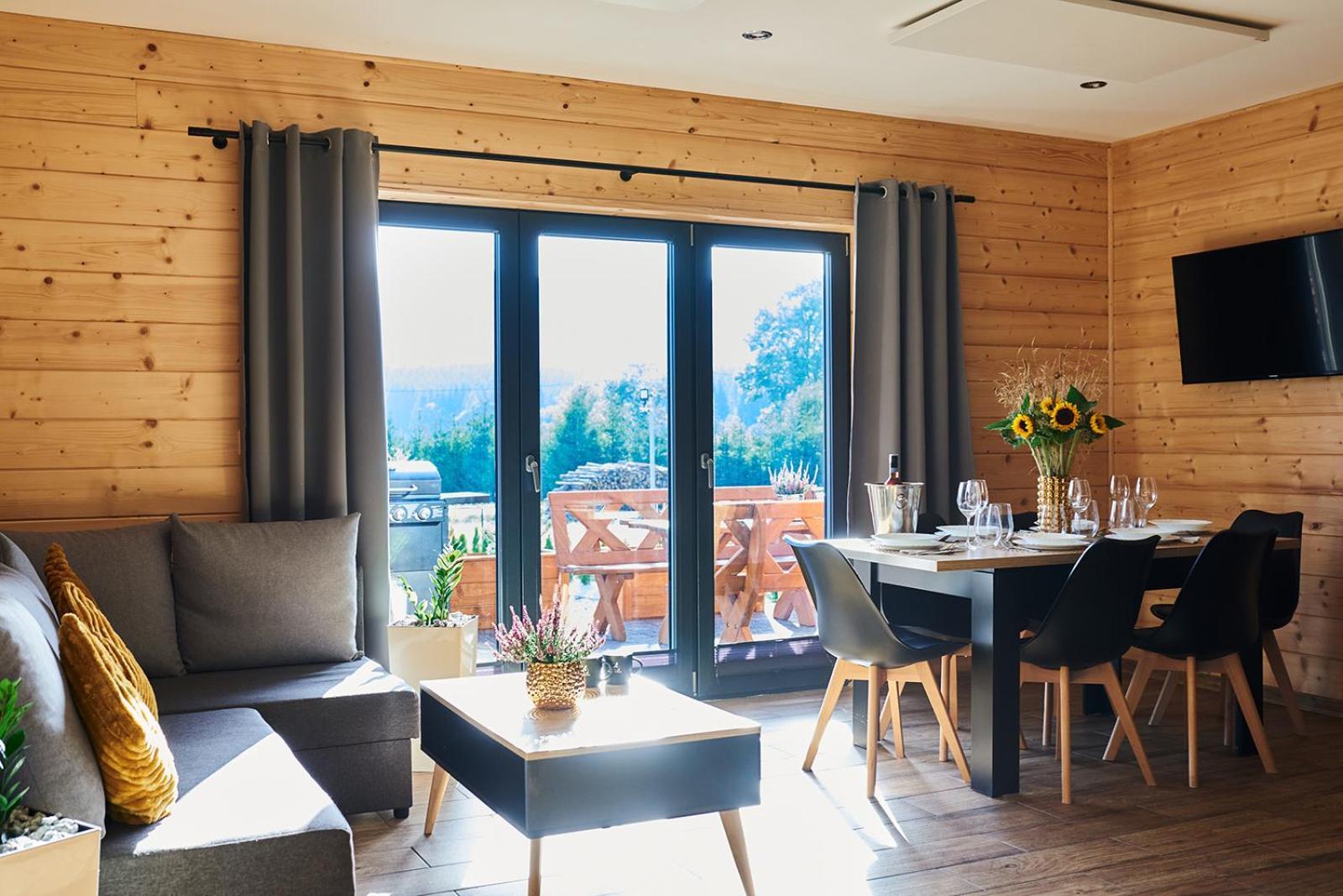 Osada Orlica Klimatyczne Domki Z Widokiem Na Gory I Termalnym Spa Sauna Jacuzzi 4 Km Od Zieleniec Ski Arena Lasowka Dış mekan fotoğraf